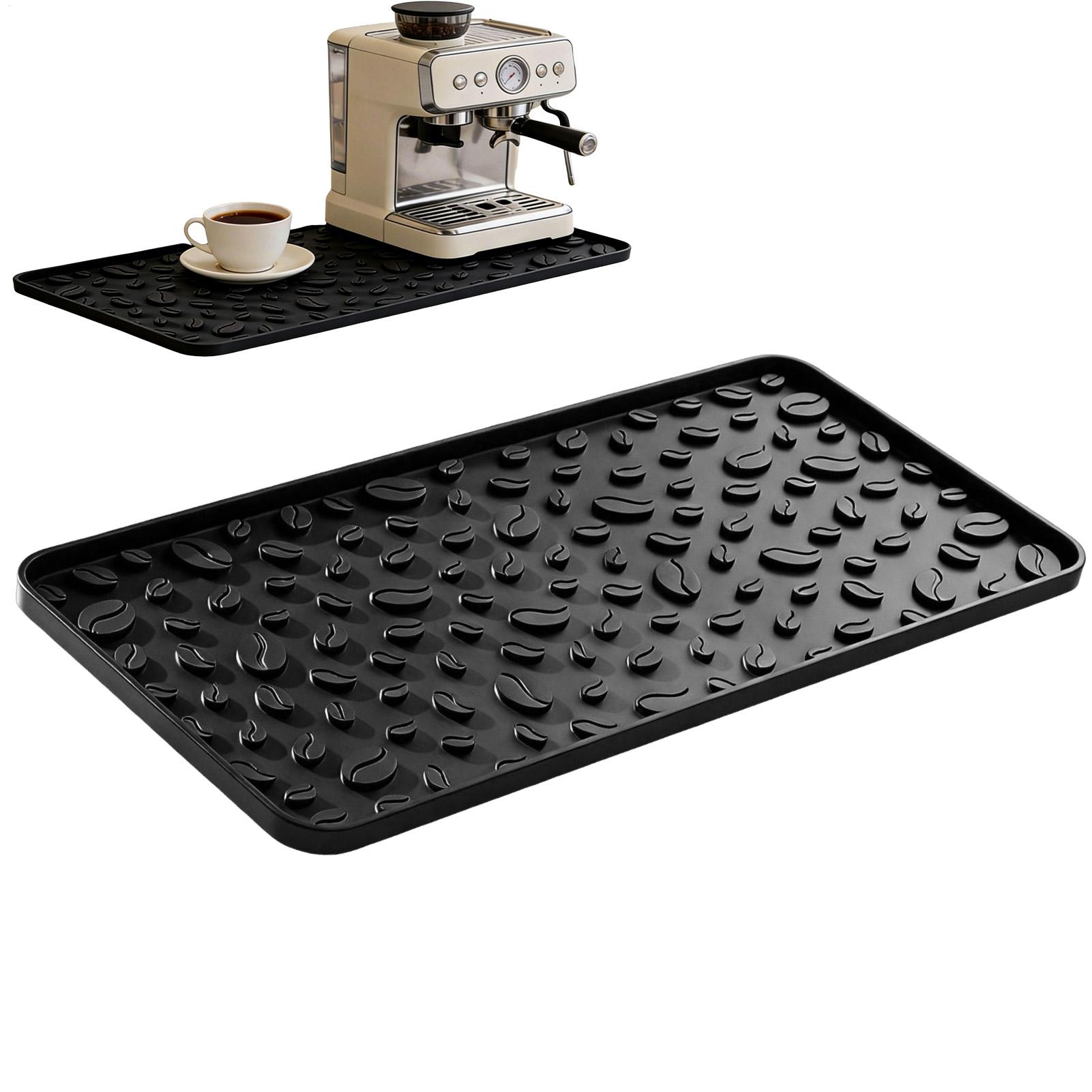 Bar Mat Rubber - Kaffeematte, rutschfeste Wärmeisolationsunterlage, 16 x 8