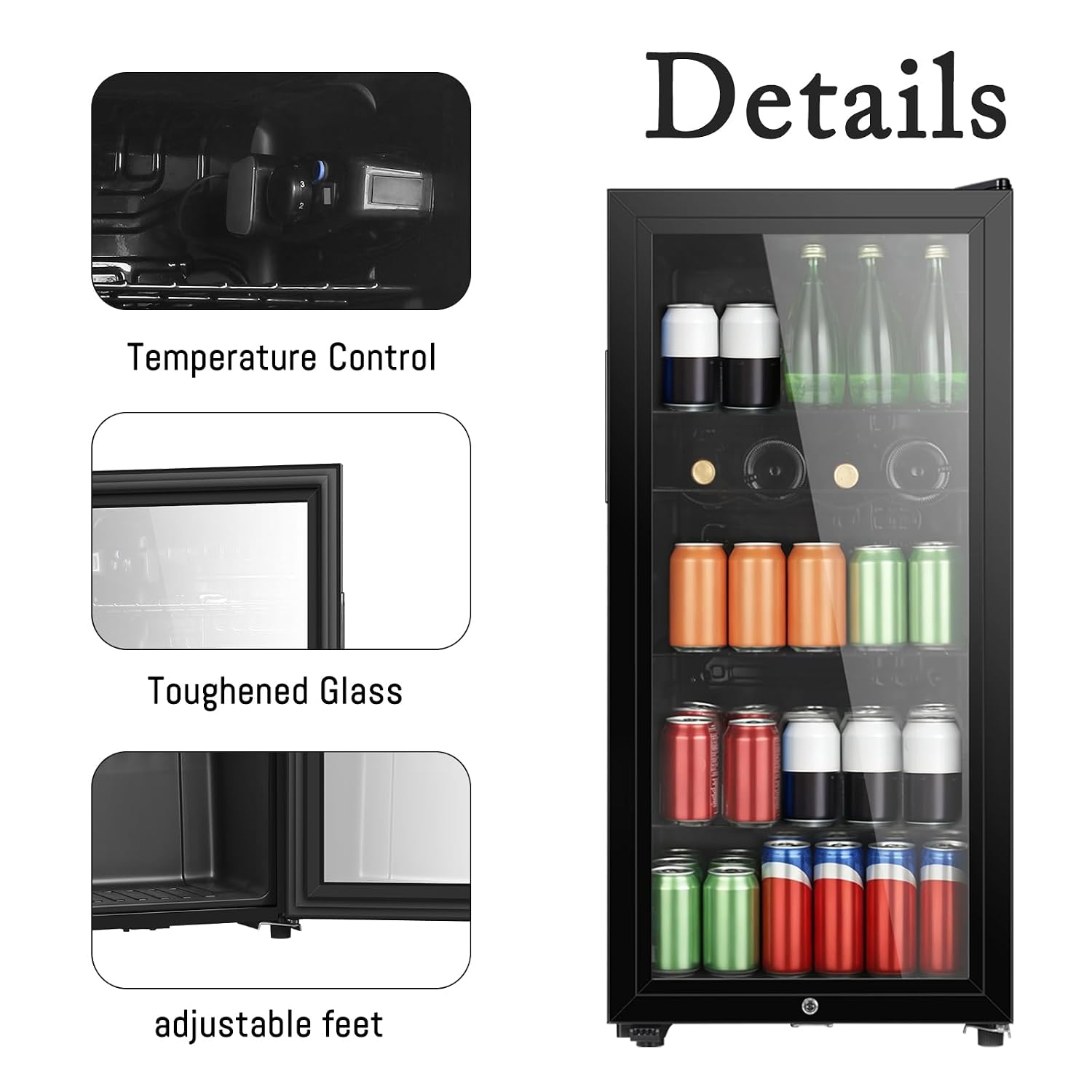 4,5 Kubikfuß Getränkekühlschra – Home Bar And Fridge Bewertung und Preis