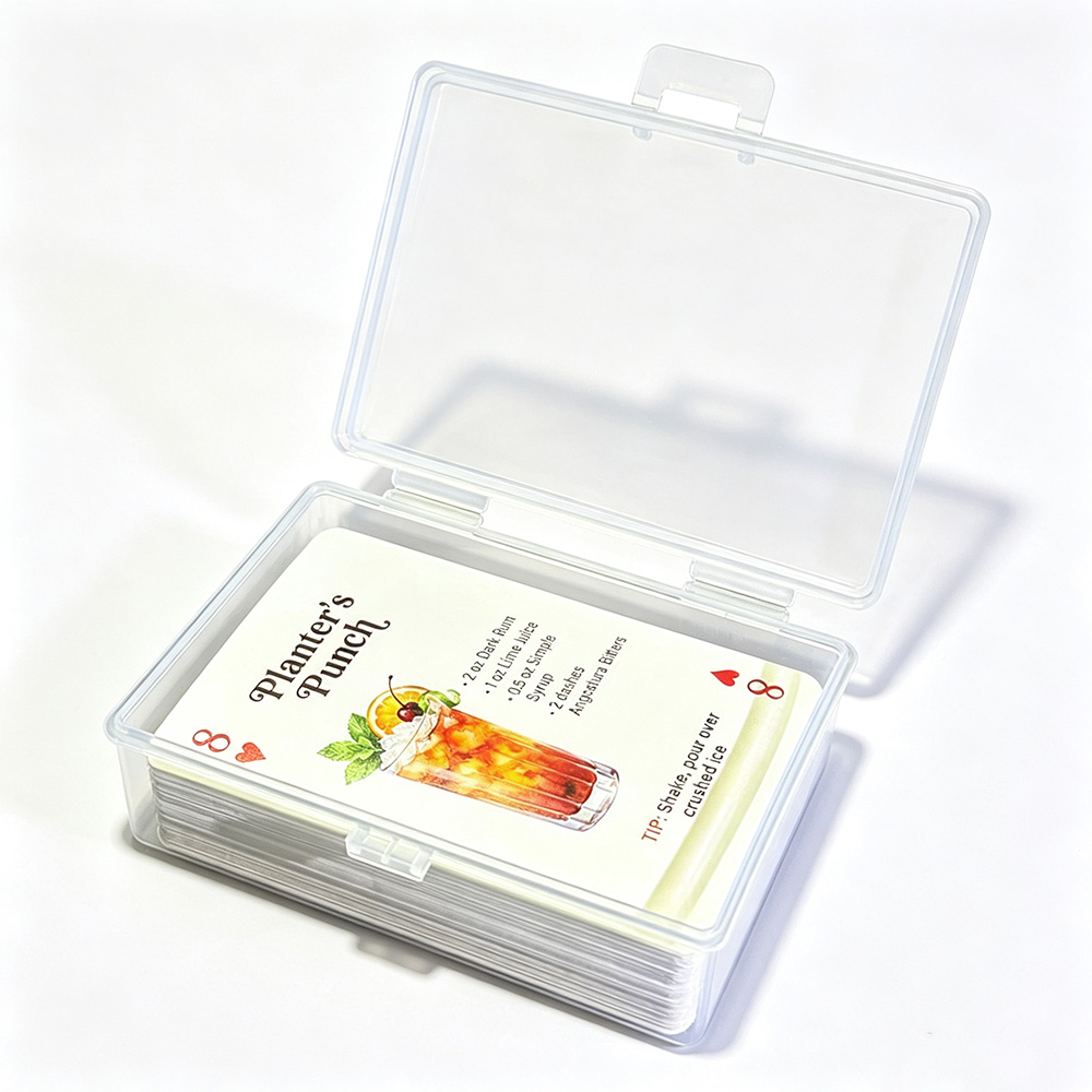 54-Karten-Deck mit Original-Co – Cocktail Recipe Book Bewertung und Preis
