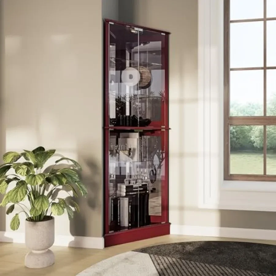 Beleuchteter Eckvitrinenschran – Home Bar And Cabinet Bewertung und Preis