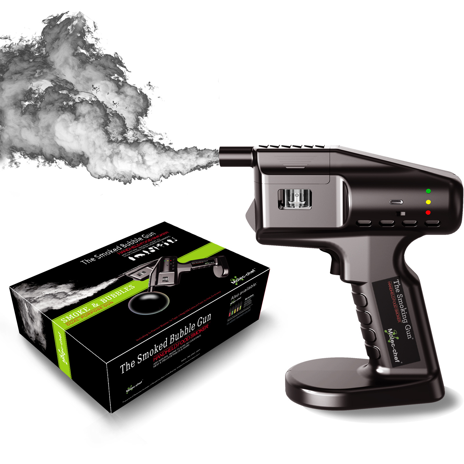 Wiederaufladbares Aroma-Blaste – Smoking Gun Kit Bewertung und Preis