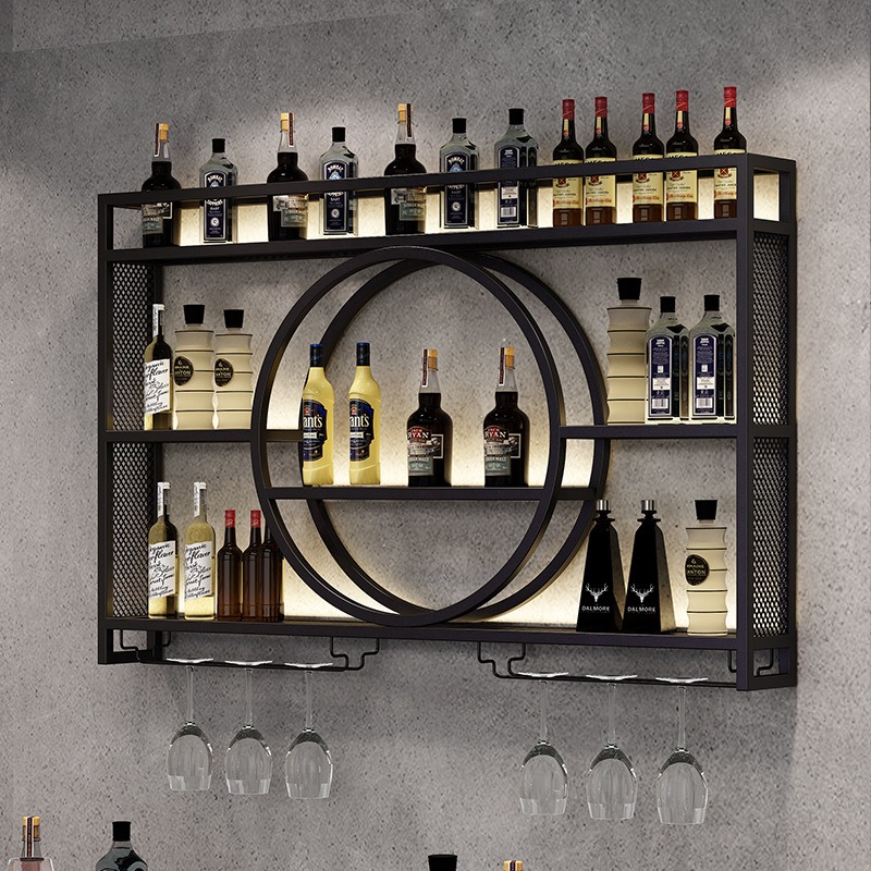 Bar-Weinregal, wandmontierter  – Home Bar Shelves Bewertung und Preis