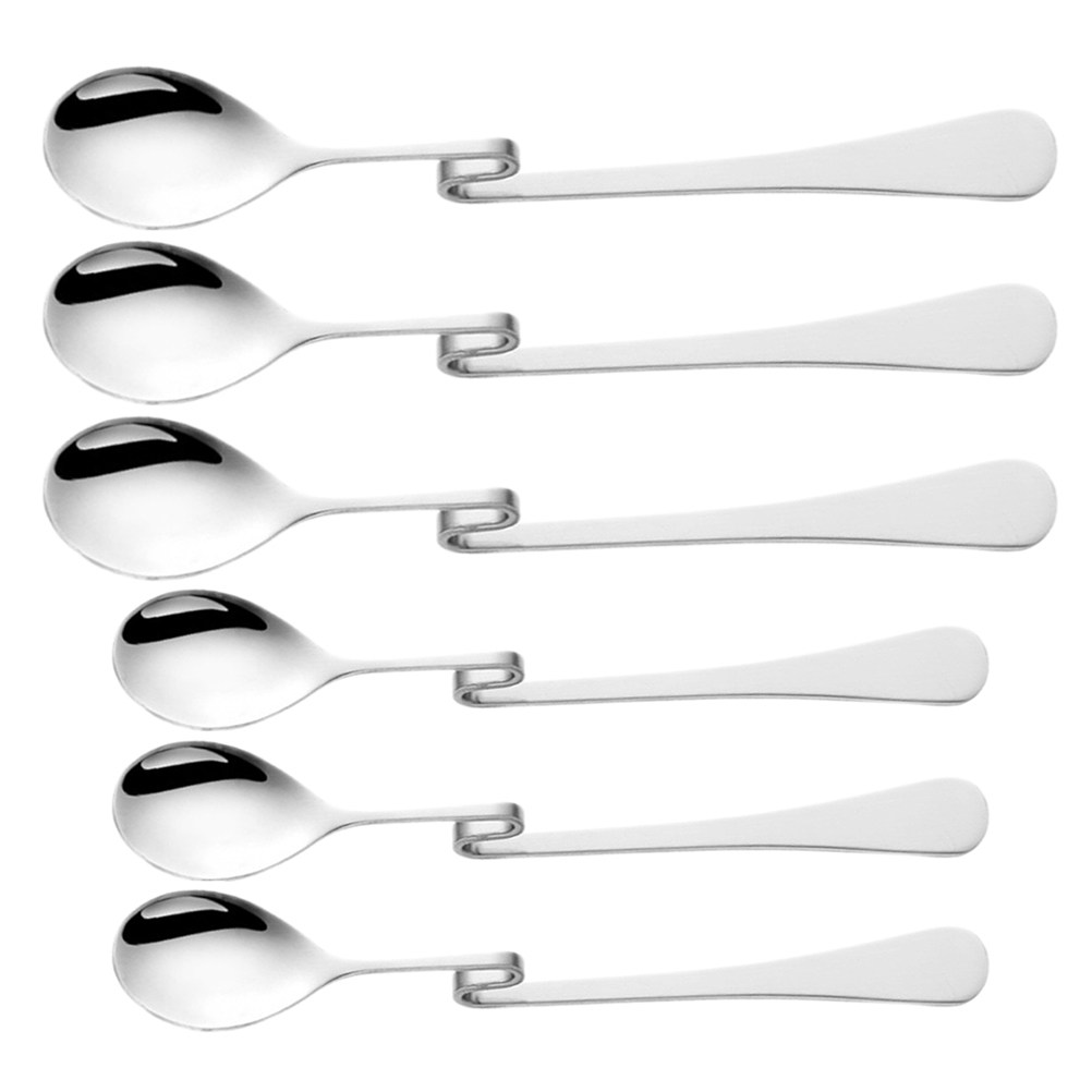 6 Stück Edelstahl-Dessertlöffe – Bar Spoon Twisted Bewertung und Preis