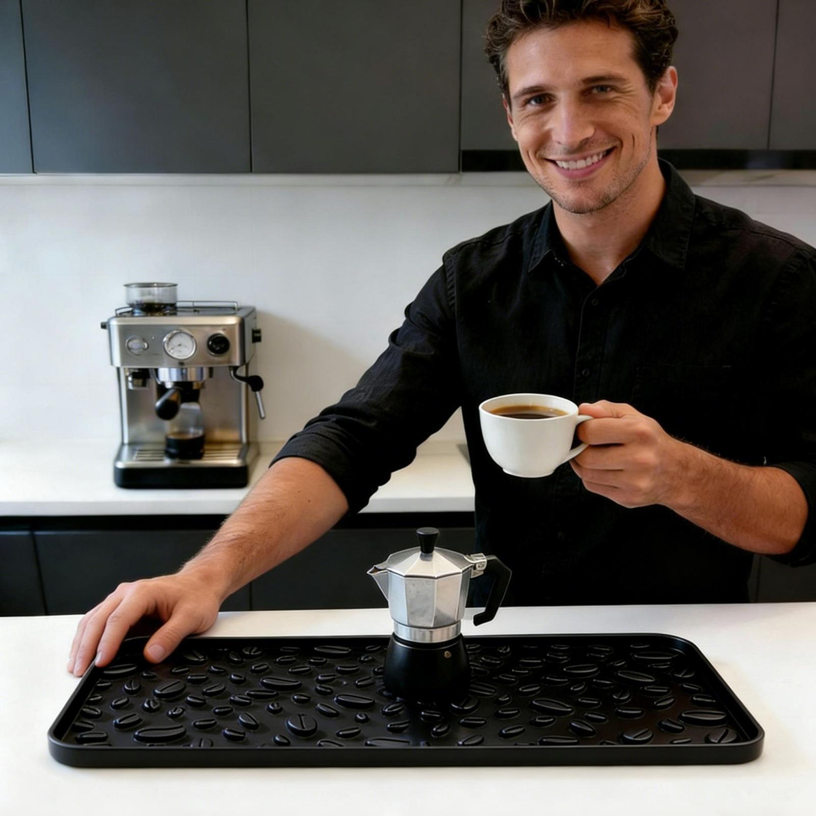 Kaffeematte, rutschfeste Wärme – Bar Mat Rubber Bewertung und Preis